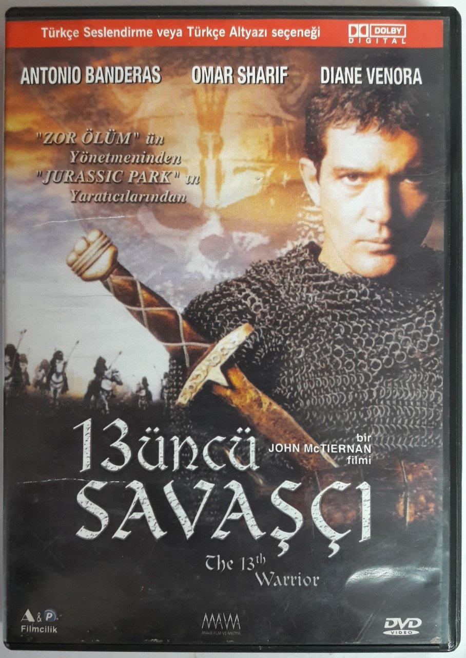 13ÜNCÜ SAVAŞÇI - THE 13th WARRIOR - ANTONIO BANDERAS - DVD 2.EL