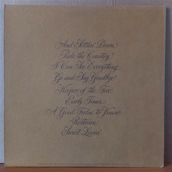 POCO – A GOOD FEELIN' TO KNOW (1972) - LP 2.EL PLAK