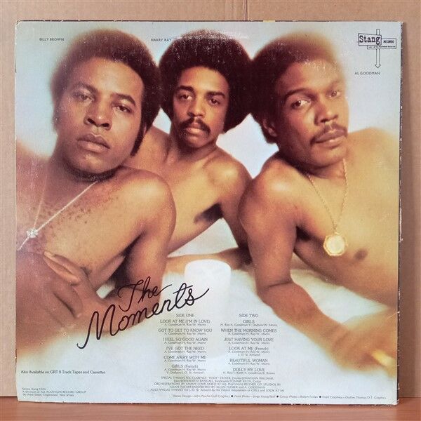 THE MOMENTS – LOOK AT ME (1975) - LP 2.EL PLAK