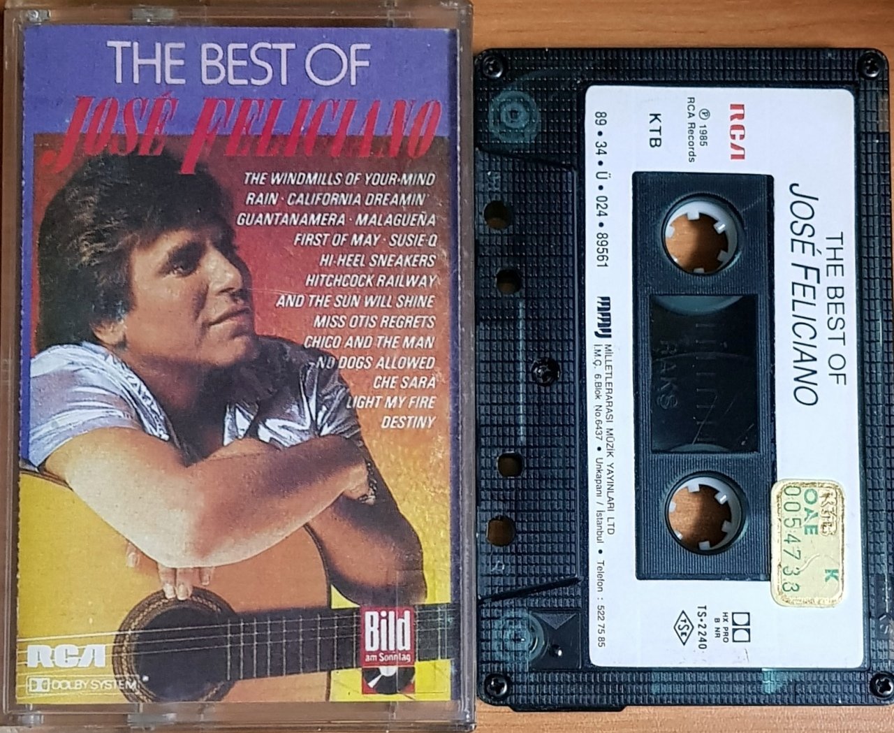 JOSE FELICIANO - THE BEST OF (1989) MMY KASET 2.EL