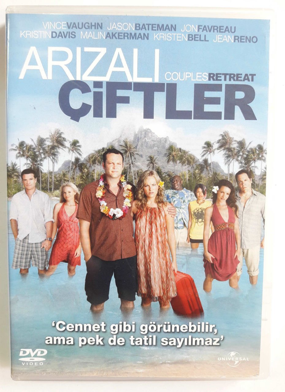 ARIZALI ÇİFTLER - COUPLES RETREAT - VINCE VAUGN - JASON BATEMAN - JEAN RENO - DVD 2.EL
