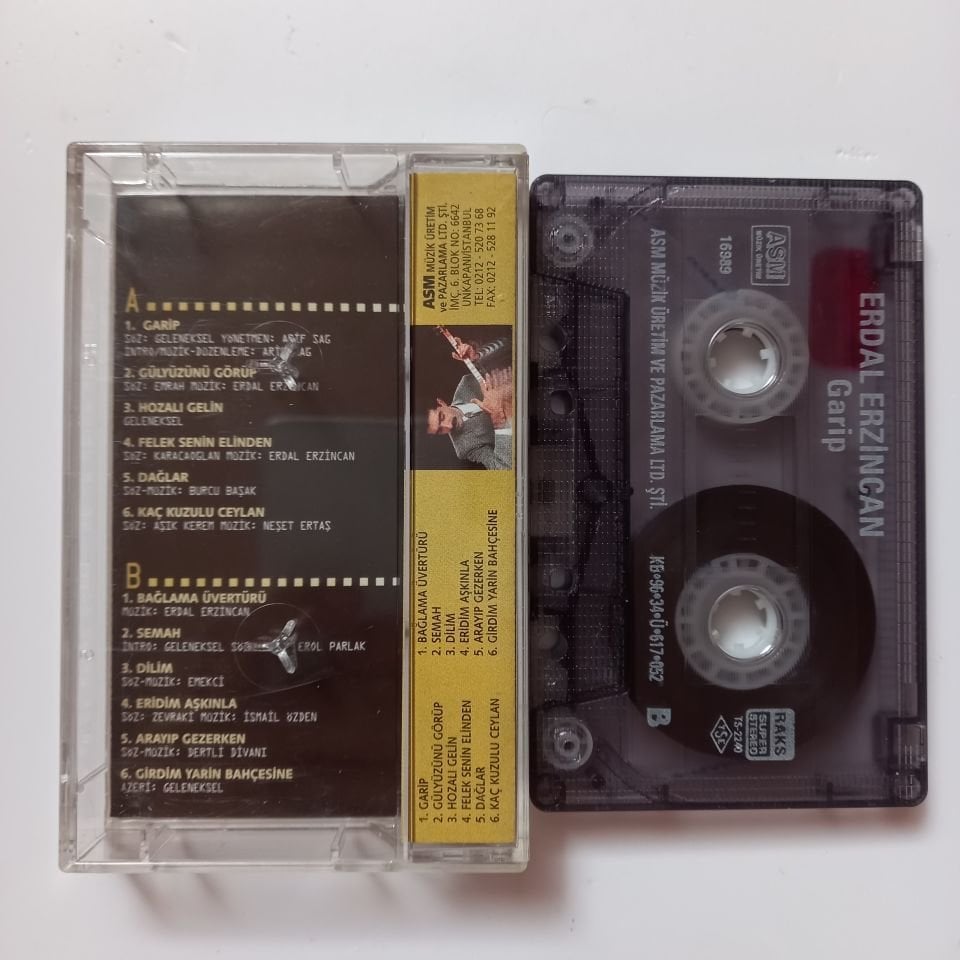 ERDAL ERZİNCAN - GARİP (1996) - KASET 2.EL