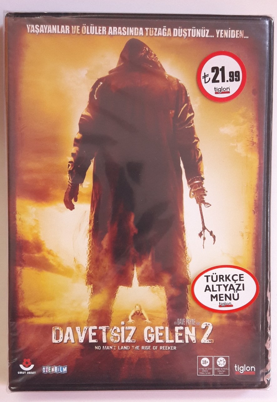 DAVETSİZ GELEN 2 - NO MAN'S LAND THE RISE OF REEKER - DVD SIFIR