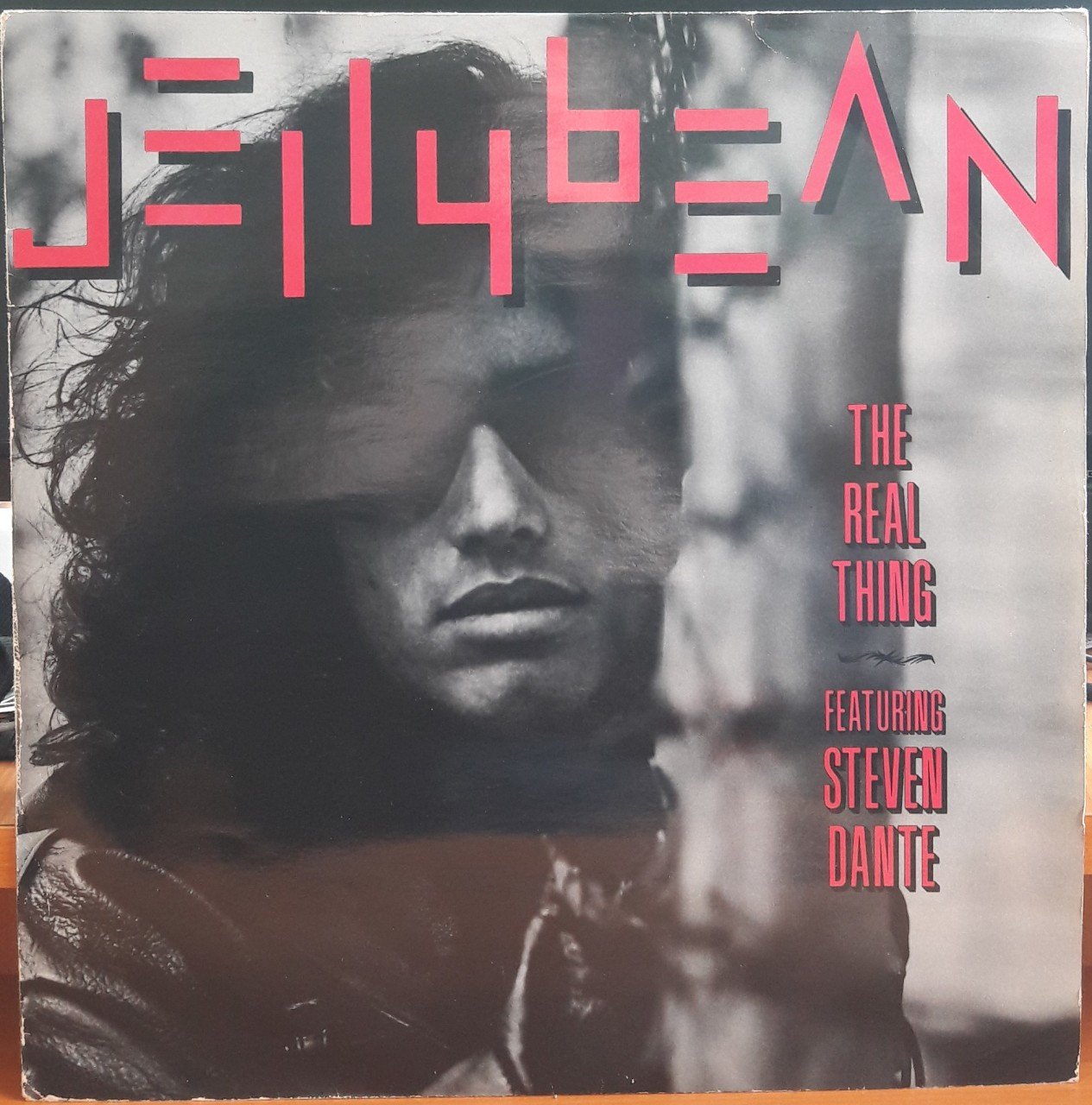 JELLYBEAN FEAT. STEVEN DANTE - THE REAL THING (1987) - 12'' MAXI SINGLE PLAK 2.EL