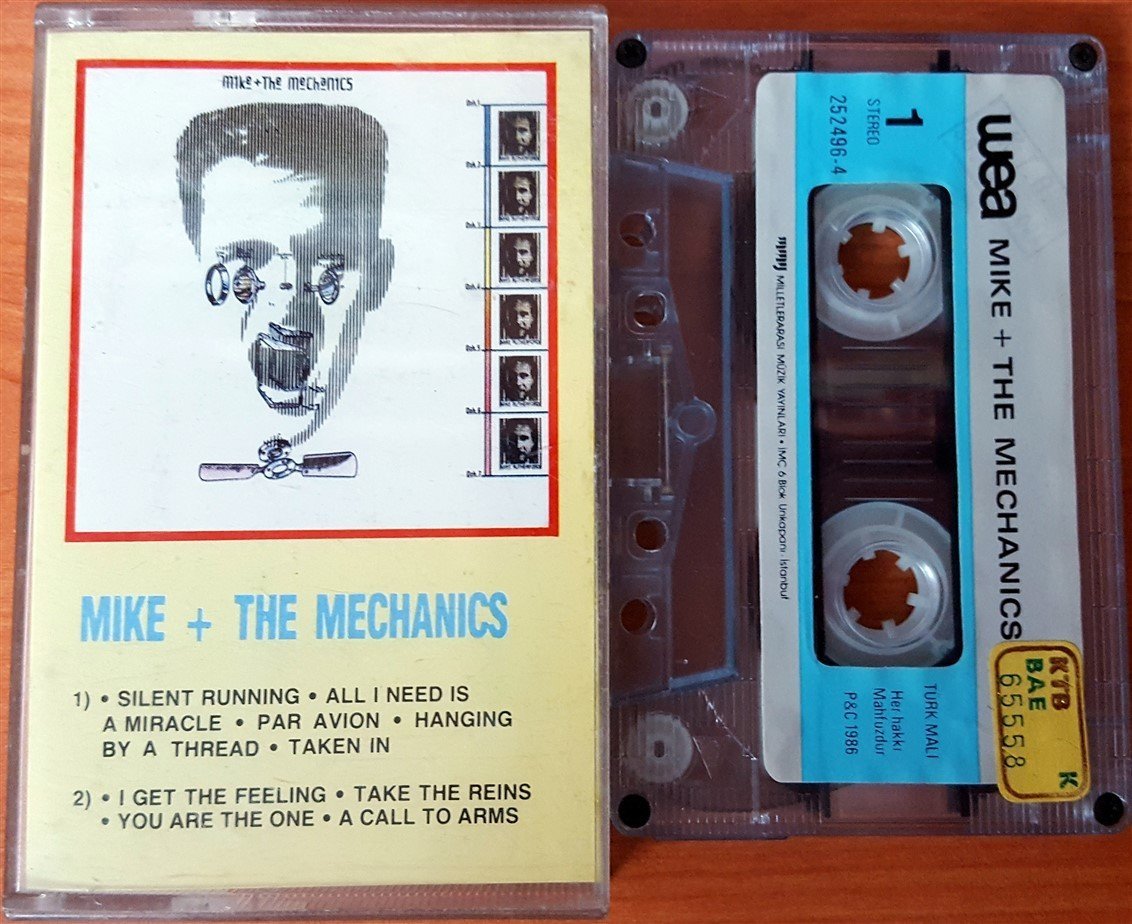 MIKE & THE MECHANICS - MIKE & THE MECHANICS (1986) MMY CASSETTE MADE IN TURKEY ''USED'' PAPER LABEL