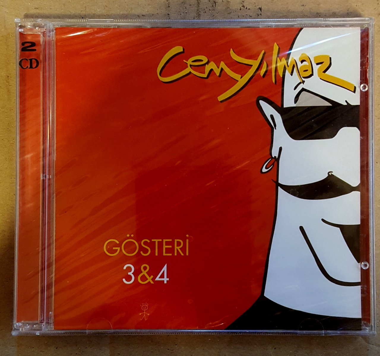 CEM YILMAZ - GÖSTERİ 3 & 4 (2002) - 2CD SIFIR