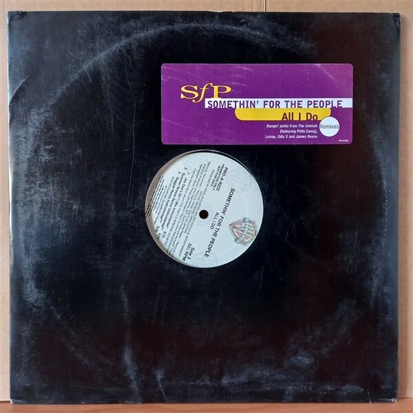 SOMETHIN' FOR THE PEOPLE – ALL I DO [REMIXES] (1997) - 12'' 33RPM MAXI SINGLE 2.EL PLAK