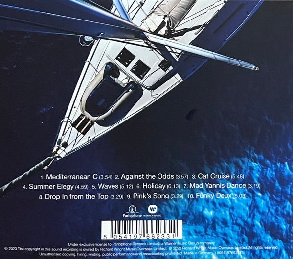 RICHARD WRIGHT / RICK WRIGHT [PINK FLOYD] – WET DREAM (1978) - CD DIGIPAK 2023 STEVEN WILSON REMASTER AMBALJINDA SIFIR