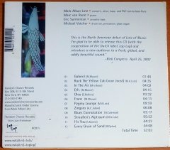 LOTZ OF MUSIC - PUM'KIN DIARIES (2003) - CD 2.EL