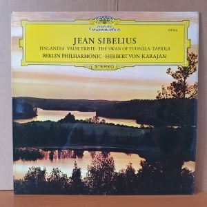 JEAN SIBELIUS: FINLANDIA, VALSE TRISTE, THE SWAN OF TUONELA, TAPIOLA / BERLIN PHILHARMONIC, HERBERT VON KARAJAN (1967) - LP 2.EL PLAK