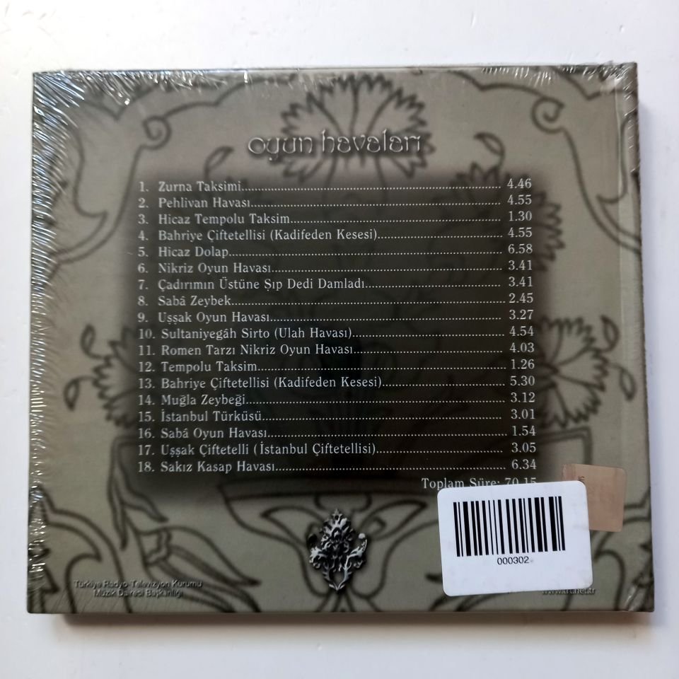 OYUN HAVALARI / TRT ARŞİV SERİSİ - CD SIFIR