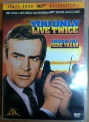 007 JAMES BOND YOU ONLY LIVE TWICE - İNSAN İKİ KERE YAŞAR - SEAN CONNERY - DVD 2.EL