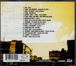 VARIOUS – DIS L'HEURE 2 RIMES (2002) - CD FRANSIZCA HIP-HOP COMPILATION 2.EL