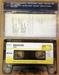 ERASURE - WILD (1989) PLAKSAN CASSETTE MADE IN TURKEY ''USED''