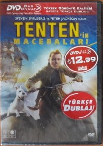 TENTEN'İN MACERALARI - STEVEN SPIELBERG - BAS OYNAT DVD SIFIR