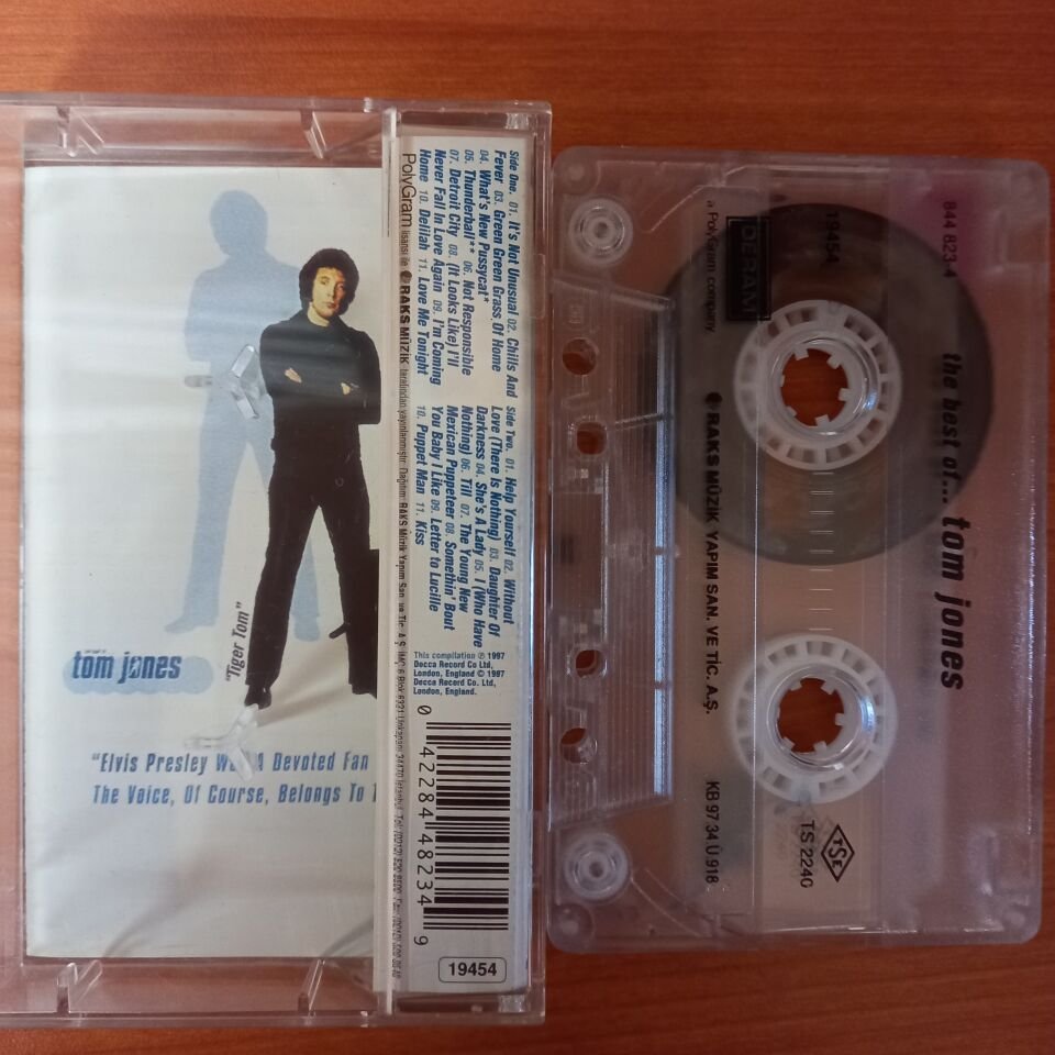 TOM JONES - THE BEST OF TOM JONES (1997) - KASET 2.EL