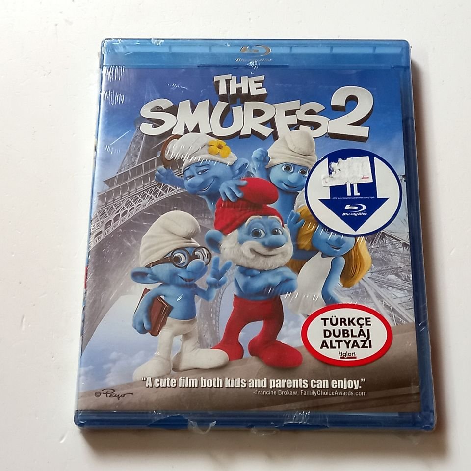 THE SMURFS 2 - ANİMASYON - BLU-RAY AMBALAJINDA SIFIR