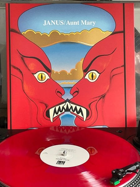 AUNT MARY - JANUS (1973) - LP 2024 RED COLOURED EDITION PROGRESSIVE ROCK SIFIR PLAK