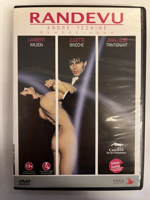 RENDEZ-VOUS - RANDEVU - ANDRE TECHINE  - DVD 2.EL