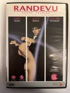 RENDEZ-VOUS - RANDEVU - ANDRE TECHINE  - DVD 2.EL