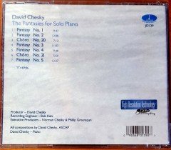 DAVID CHESKY - THE FANTASIES FOR SOLO PIANO CD SIFIR