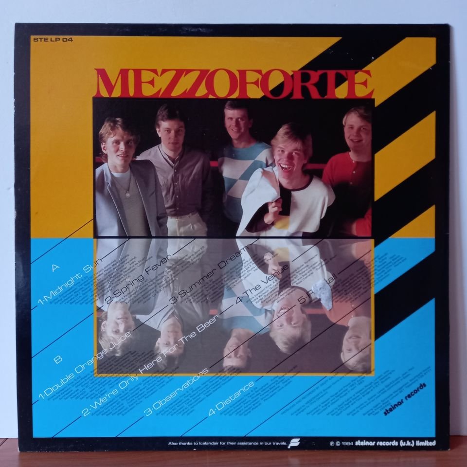 MEZZOFORTE – OBSERVATIONS (1984) - LP 2.EL PLAK