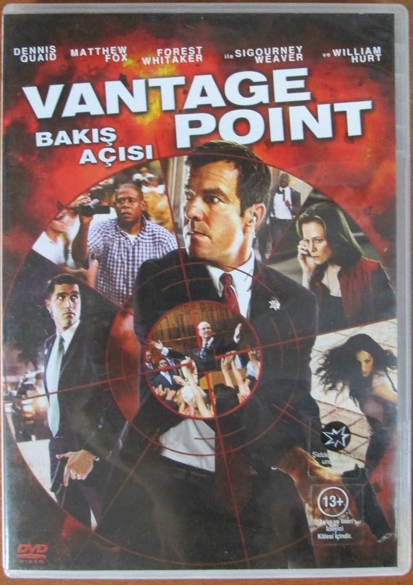 BAKIŞ AÇISI - VANTAGE POINT - DENNIS QUAID - FOREST WHITAKER - DVD 2.EL
