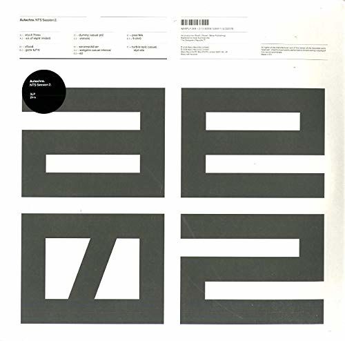 AUTECHRE - NTS SESSIONS 2 (2018) - 3LP 2022 EDITION IDM,EXPERIMENTAL,ABSTRACT SIFIR PLAK