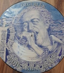 EDİP AKBAYRAM - ÖZGÜRLÜK (1988) - 2LP SINIRLI BASKI NUMARALI PICTURE DISC PLAK SIFIR