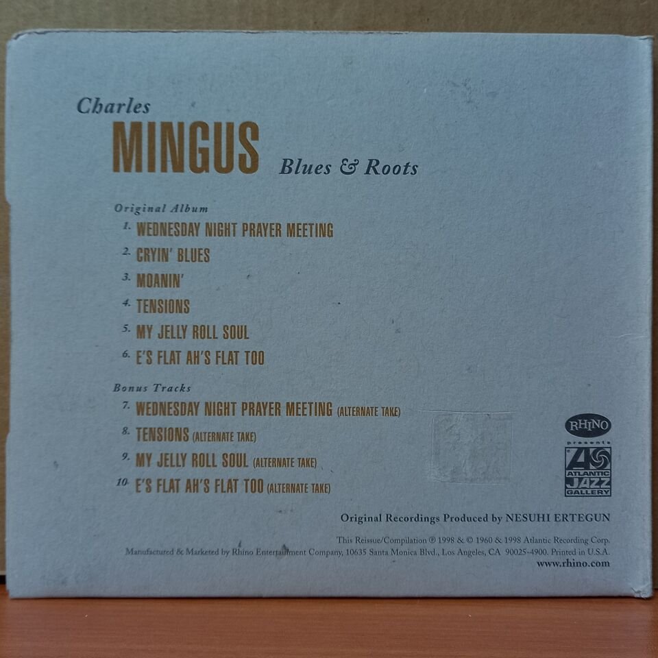 CHARLES MINGUS – BLUES & ROOTS (1960) - CD 1998 REISSUE 2.EL