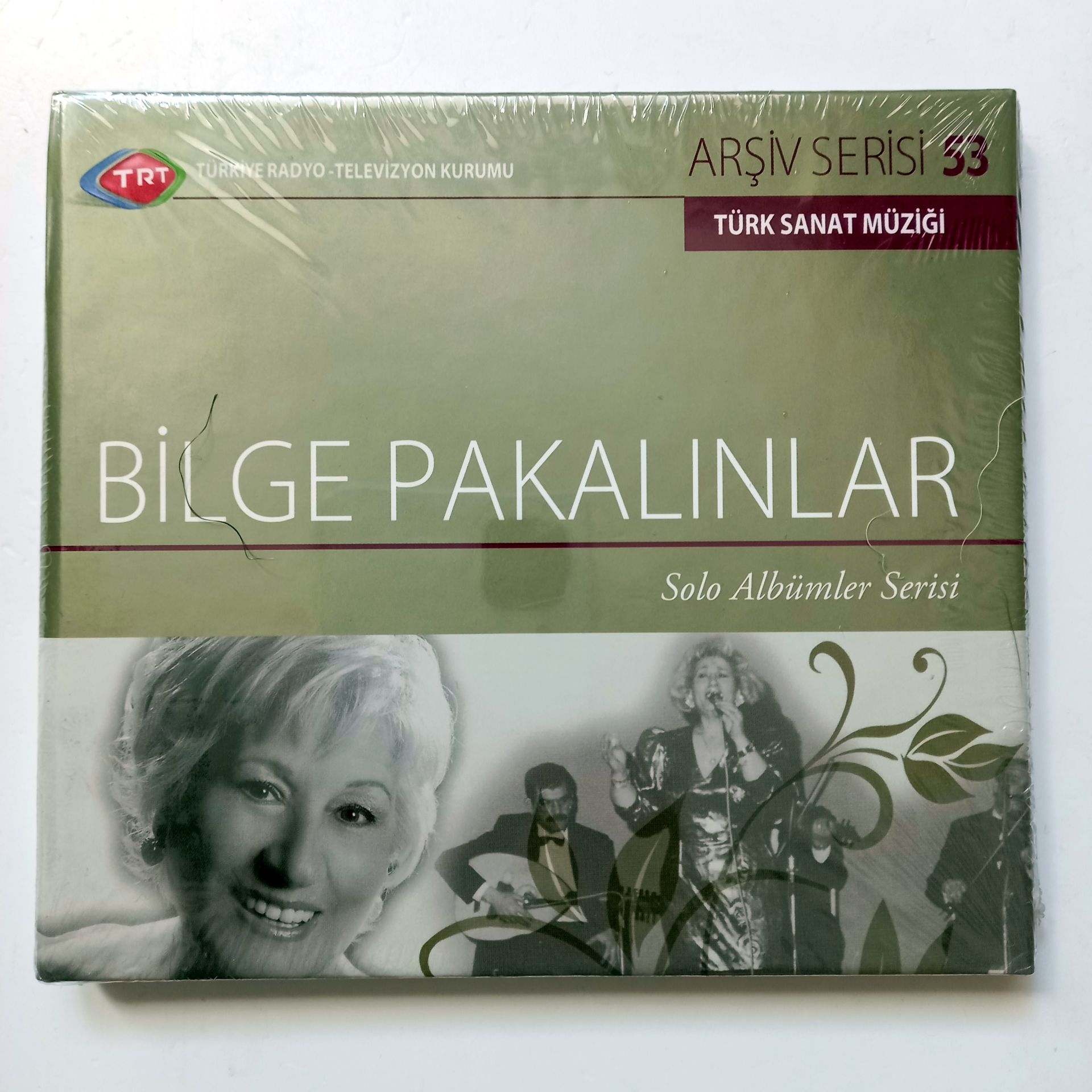 BİLGE PAKALINLAR / TÜRK SANAT MÜZİĞİ / TRT ARŞİV SERİSİ 53 - CD SIFIR