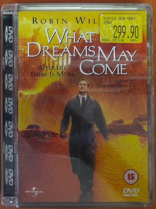 WHAT DREAMS MAY COME - ROBIN WILLIAMS - CUBA GOODING, JR. - JEWEL CASE DVD 2.EL TR ALTYAZI YOKTUR