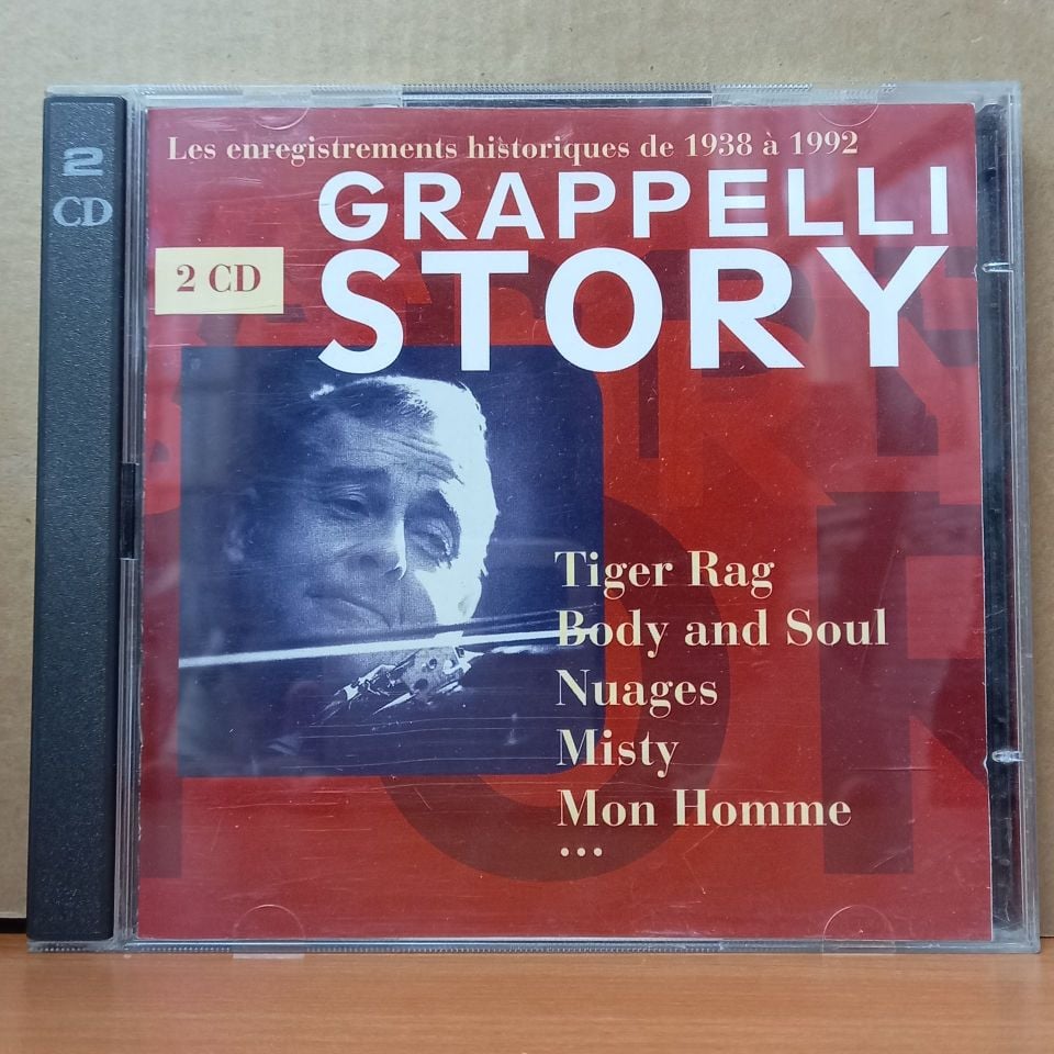 STEPHANE GRAPPELLI – GRAPPELLI STORY (1993) - 2CD 2.EL