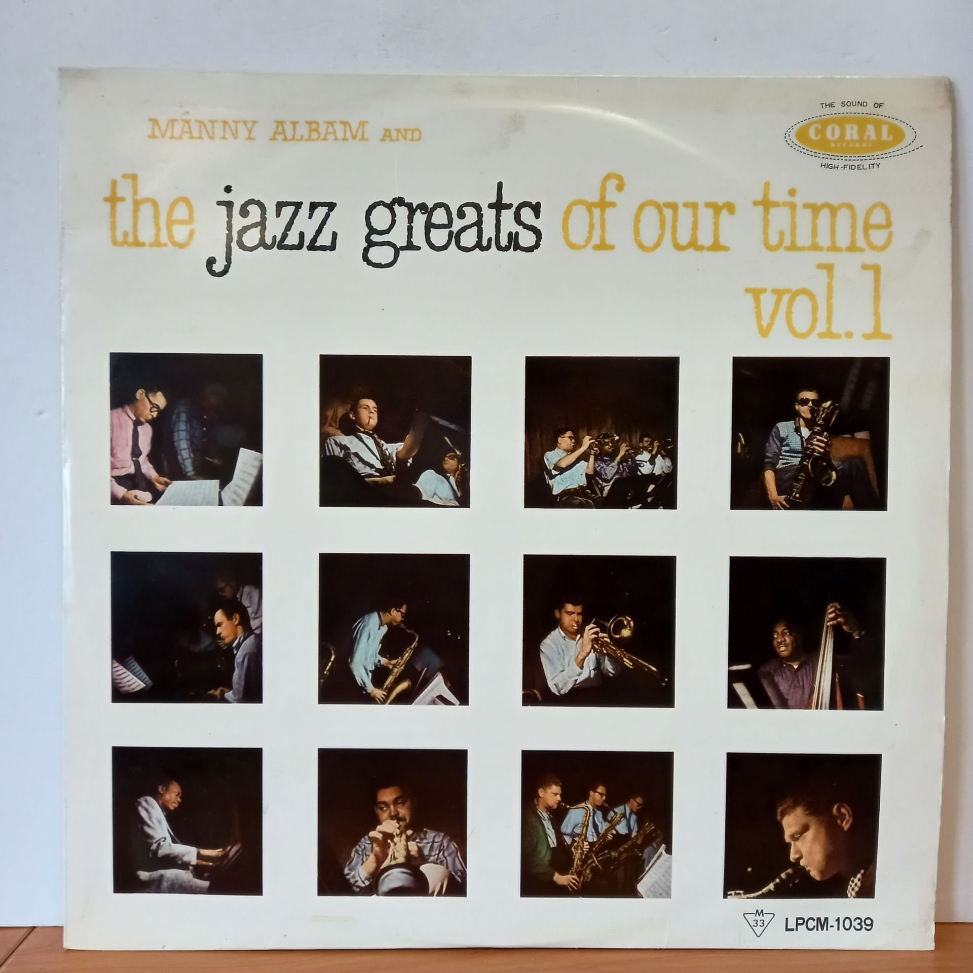 MANNY ALBAM – MANNY ALBAM AND THE JAZZ GREATS OF OUR TIME VOL.1 (1957) - LP 2.EL PLAK