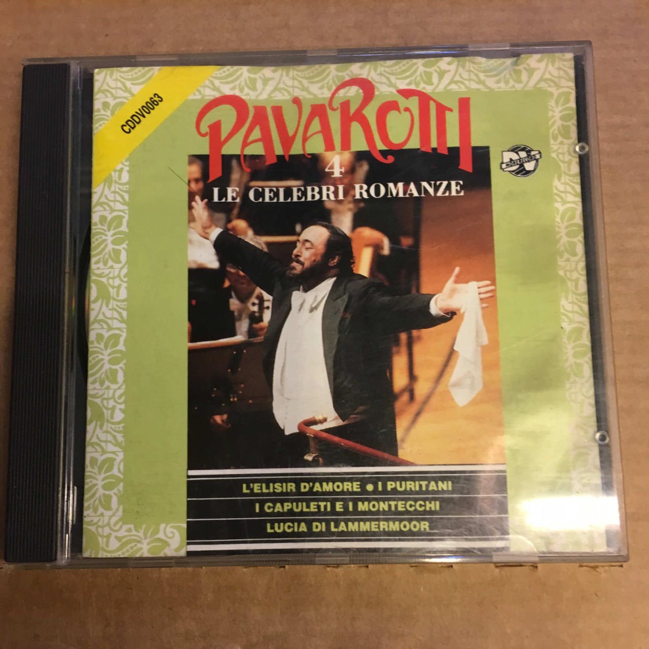 PAVAROTTI LE CELEBRI ROMANZE vol4 CD 2.EL