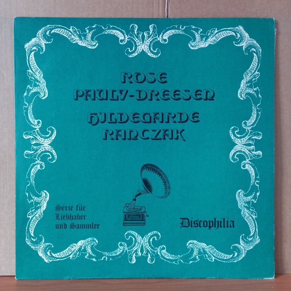 ROSE PAULI-DREESEN / HILDEGARDE RANCZAK / STRAUSS, PUCCINI, BIZET, OFFENBACH - LP 2.EL PLAK
