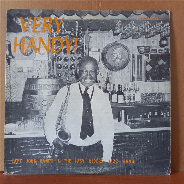 CAPT. JOHN HANDY & THE EASY RIDERS JAZZ BAND – VERY HANDY! - LP 2.EL PLAK
