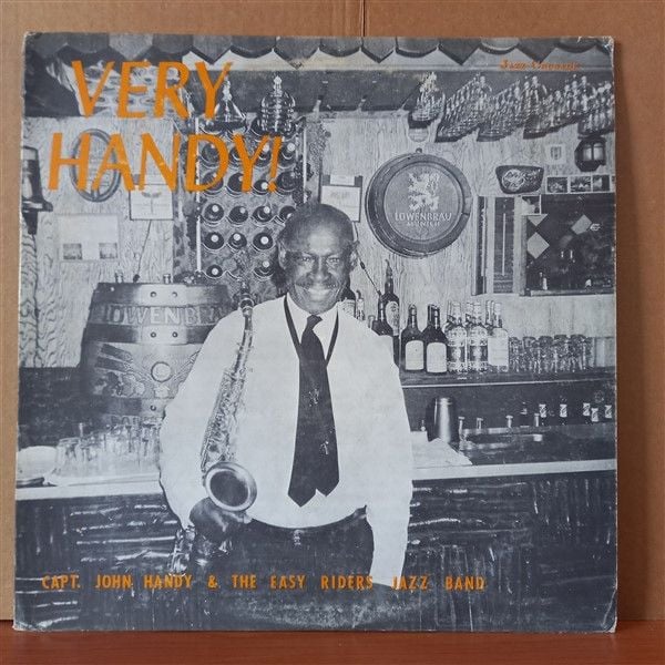 CAPT. JOHN HANDY & THE EASY RIDERS JAZZ BAND – VERY HANDY! - LP 2.EL PLAK
