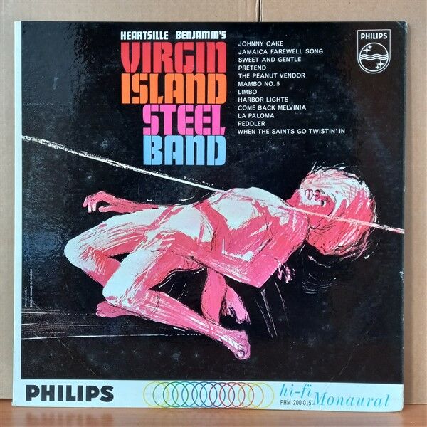 HEARTSILLE BENJAMIN'S VIRGIN ISLAND STEEL BAND – HEARTSILLE BENJAMIN'S VIRGIN ISLAND STEEL BAND (1962) - LP 2. EL PLAK