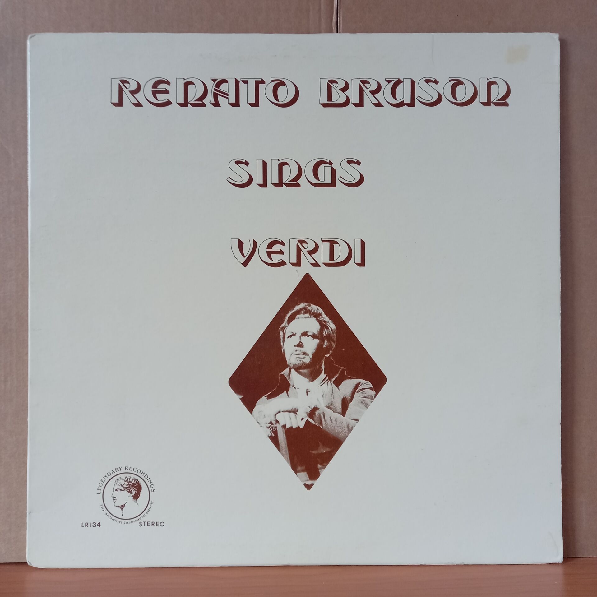 RENATO BRUSON – RENATO BRUSON SINGS VERDI - LP 2.EL PLAK