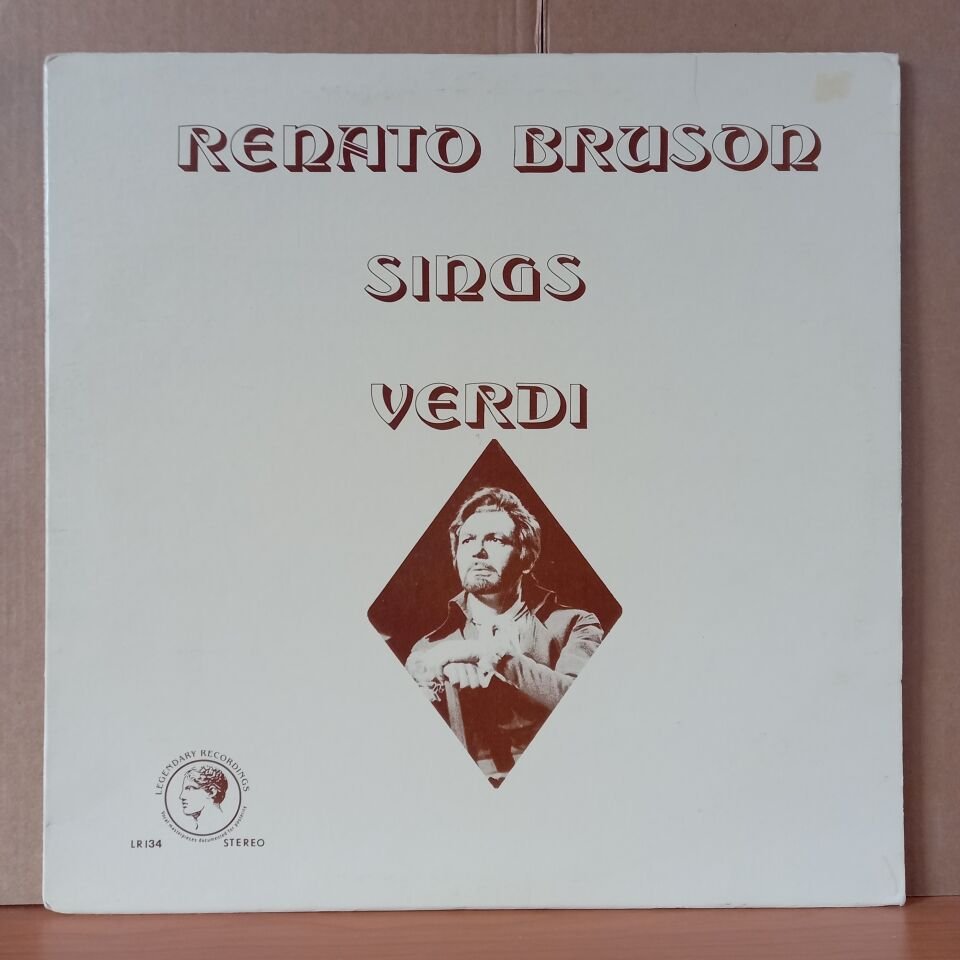 RENATO BRUSON – RENATO BRUSON SINGS VERDI - LP 2.EL PLAK
