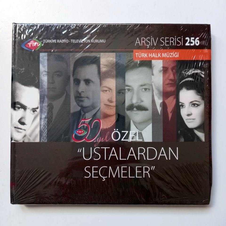 50. YIL ÖZEL ''USTALARDAN SEÇMELER'' / TÜRK HALK MÜZİĞİ / TRT ARŞİV SERİSİ 256 - CD SIFIR