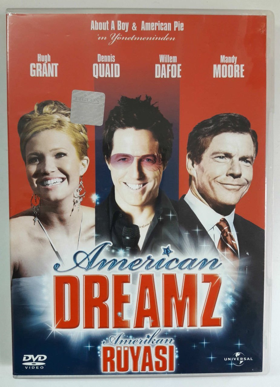 AMERİKAN RÜYASI - AMERICAN DREAMZ - HUGH GRANT - DENNIS QUAID - MANDY MOORE - WILLEM DAFOE - DVD 2.EL