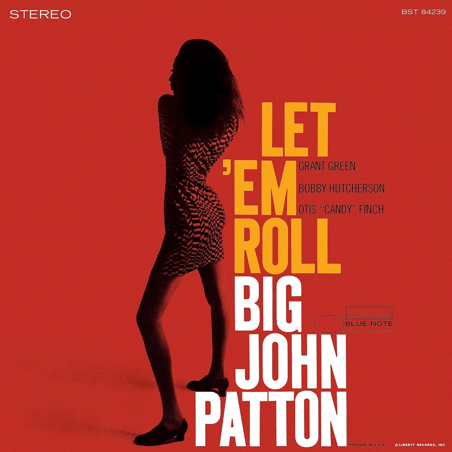 BIG JOHN PATTON - LET 'EM ROLL (1966) - LP LP BLUE NOTE TONE POET SERIES 180GR 2023 EDITION SIFIR PLAK