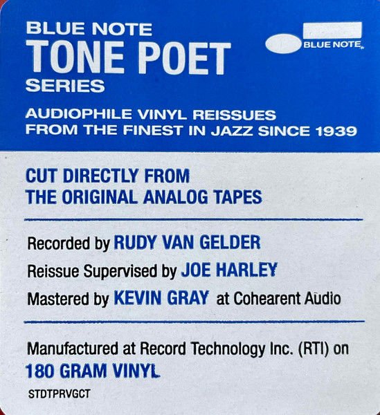 BIG JOHN PATTON - LET 'EM ROLL (1966) - LP BLUE NOTE TONE POET SERIES 180GR 2023 EDITION SIFIR PLAK
