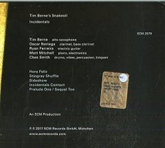 TIM BERNE'S SNAKEOIL INCIDENTALS (2017) - CD ECM RECORDS SIFIR