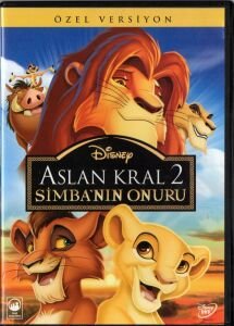 THE LION KING 2 SIMBA'S PRIDE - ASLAN KRAL 3 SİMBA'NIN ONURU - DISNEY - DVD 2.EL