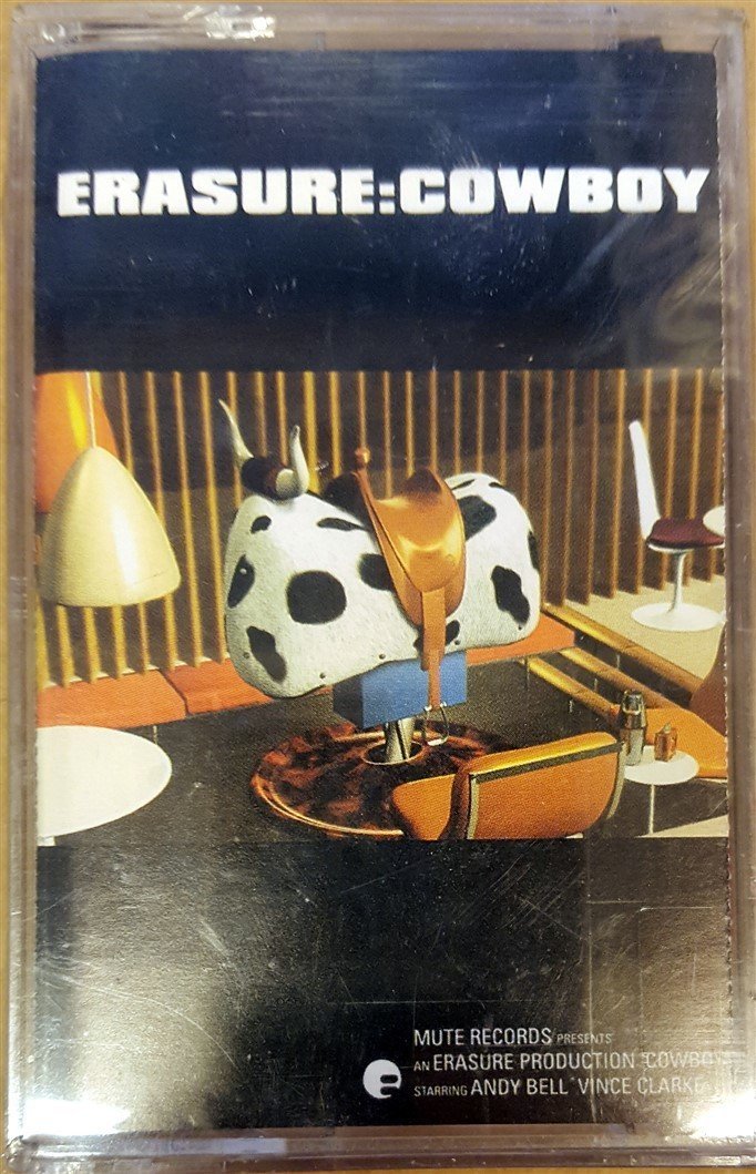 ERASURE - COWBOY (1997) CASSETTE MADE IN TURKEY ''NEW''