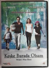 KEŞKE BURADA OLSAM - WISH I WAS HERE - ZACH BRAFF - KATE HUDSON - DVD 2.EL