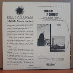 MAN IN THE 5th DIMENSION - BILLY GRAHAM (1964) - LP PLAK 2.EL